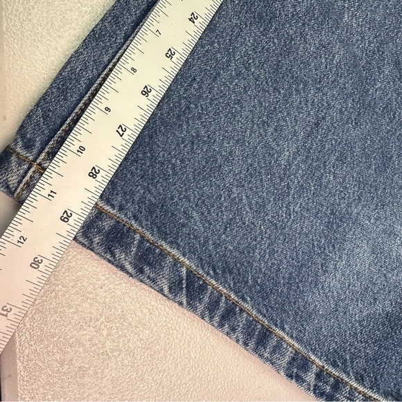Future Collective | Women's Wide Leg Blue Jeans - Picture 5 of 5